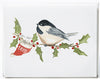 Chickadee Note Cards - box of 8 - NEW